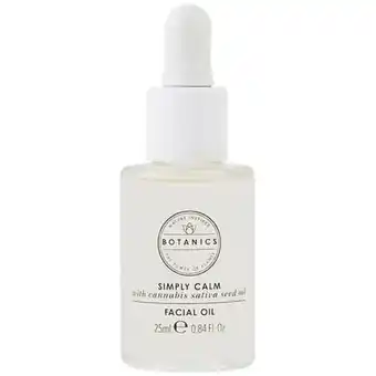 Walgreens Simply calm facial oil offer