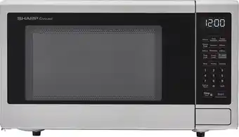Best Buy Sharp - carousel 1.1 cu. ft. microwave with amazon alexa - stainless steel offer