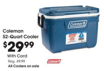 Fred Meyer Coleman 52-Quart Cooler offer