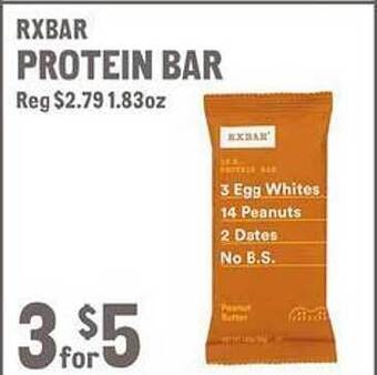 New Seasons Market Rxbar protein bar offer