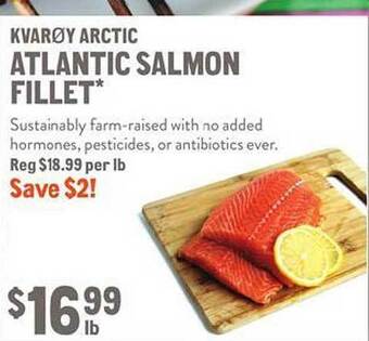 New Seasons Market Kvarøy arctic atlantic salmon fillet offer