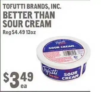 New Seasons Market Tofutti brands, inc. butter than sour cream offer