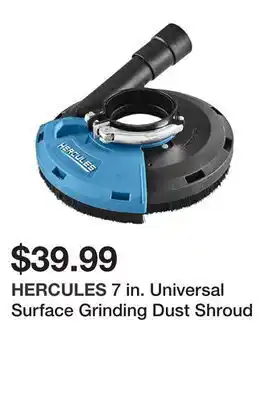 7 in. universal surface grinding dust shroud