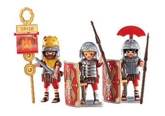 Playmobil 6490 3 roman soldiers offer