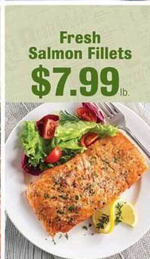 Robert Fresh Market Fresh salmon fillets offer