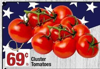 Super King Markets Cluster tomatoes offer