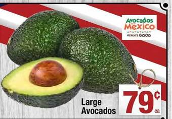 Super King Markets Large avocados offer