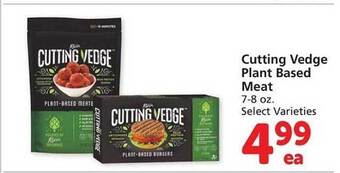 Vons Cutting vedge plant based meat offer