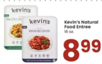 Albertsons Kevin's Natural Food Entree offer