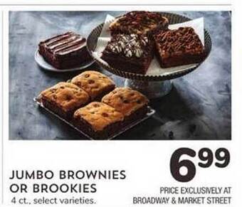 Albertsons Jumbo brownies or brookies offer
