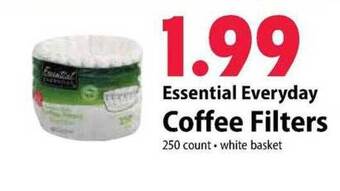 Festival Foods Essential everyday coffee filters offer