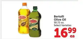 Safeway Bertolli olive oil offer