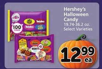 Safeway Hershey's halloween candy offer