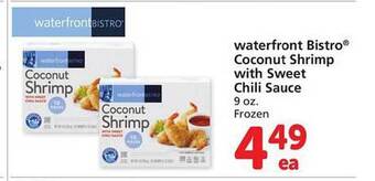 Safeway Waterfront bistro coconut shrimp with sweet chili sauce offer