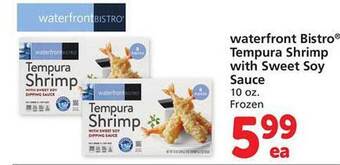 Safeway Waterfront bistro tempura shrimp with sweet soy sauce offer