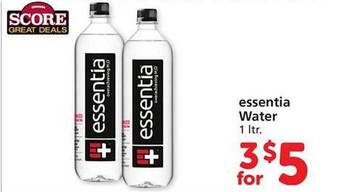 Safeway Essentia water offer