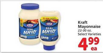 Safeway Kraft mayonnaise offer