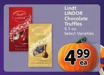 Vons Lindt lindor chocolate truffles offer