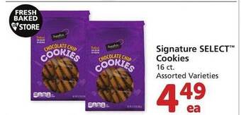 Vons Signature select cookies offer