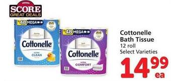 Vons Cottonelle bath tissue offer