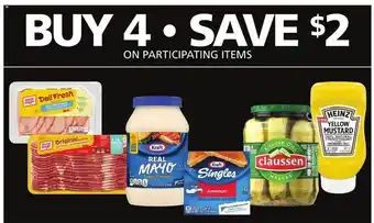 Vons Oscar mayer, kraft, kosher dill laussen, heinz offer