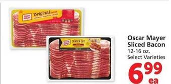 Vons Oscar mayer sliced bacon offer