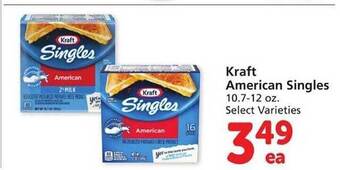 Vons Kraft american singles offer