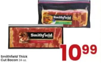 Albertsons Smithfield Thick Cut Bacon offer