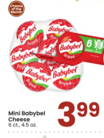 Albertsons Mini Babybel Cheese offer