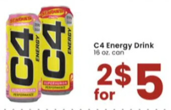 Albertsons C4 Energy Drink offer
