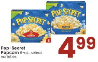 Albertsons Pop-Secret Popcorn offer