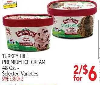 Ingles Markets Turkey hill premium ice cream offer