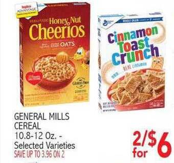 Ingles Markets General mills cereal offer