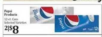 Rosauers Pepsi products offer