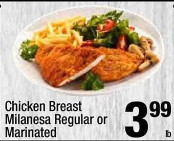 Super King Markets Chicken breast milanesa regular or marinated offer