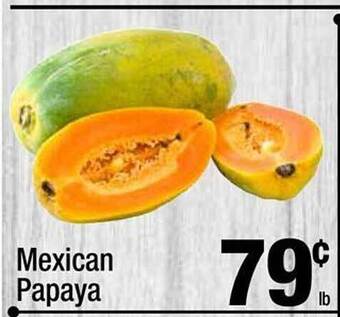 Super King Markets Mexican papaya offer