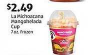 Aldi La michoacana mangohelada cup offer