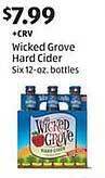 Aldi Wicked grove hard cider offer