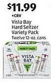 Aldi Vista bay hard seltzer variety pack offer