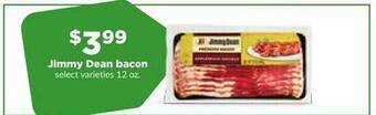 Hy-Vee Jimmy dean bacon offer