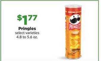 Hy-Vee Pringles offer