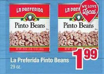 Jewel-Osco La preferida pinto beans offer