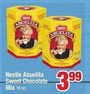 Jewel-Osco Nestle abuelita sweet chocolate mix offer