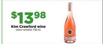 Hy-Vee Kim crawford wine offer