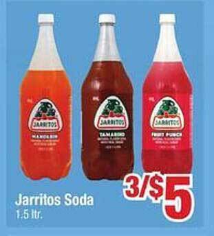Jewel-Osco Jarritos soda offer