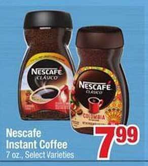 Jewel-Osco Nescafe instant coffee offer