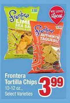 Jewel-Osco Frontera tortilla chips offer