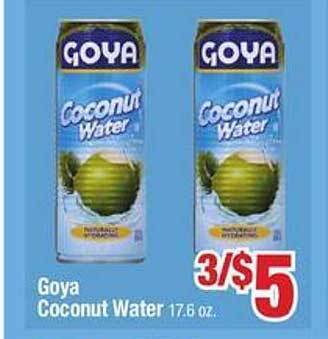 Jewel-Osco Goya coconut water offer