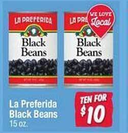 Jewel-Osco La preferida black beans offer