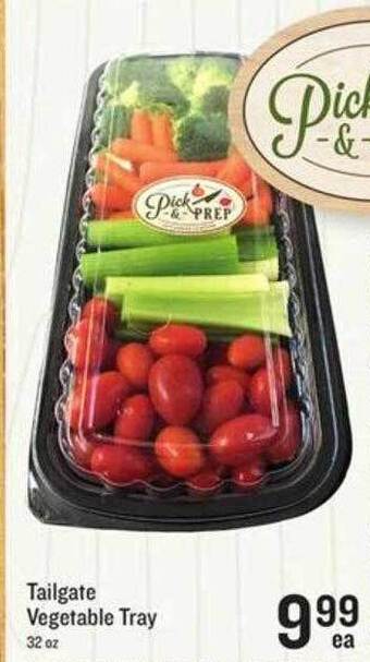 Lowes Foods Tailgate vegetable tray offer